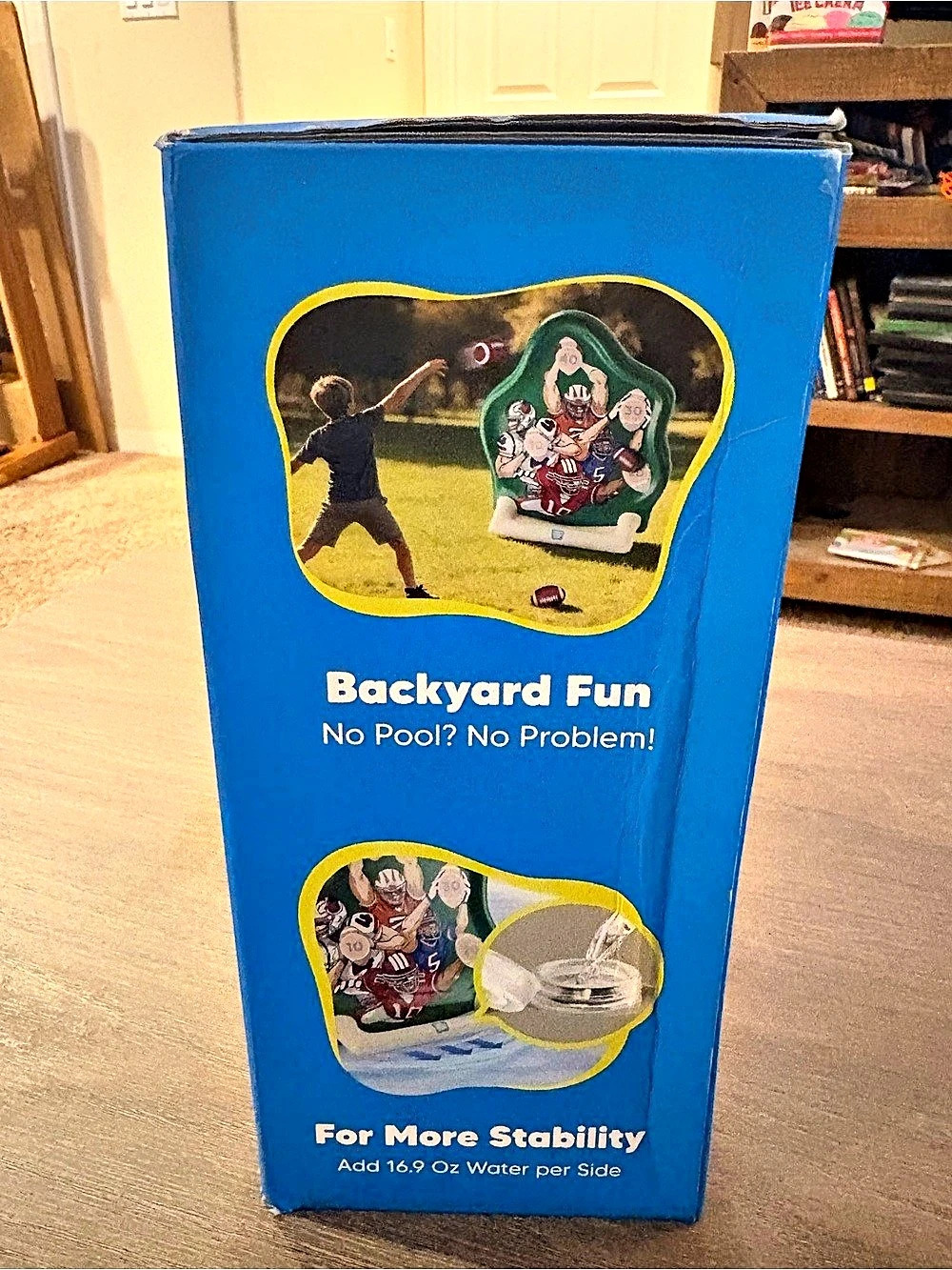 Fun Scape Inflatable Touchdown Challenge Inflatable Football Target Game - Picture 4 of 5